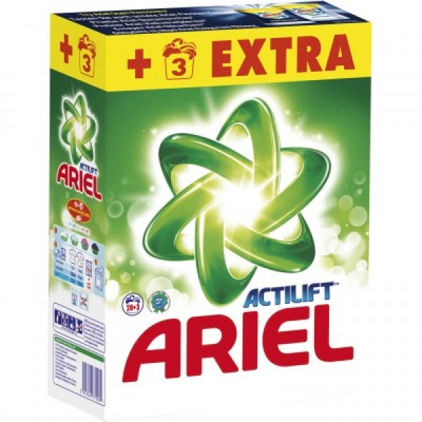 Ariel detergente actilif polvo 28+3 lavados