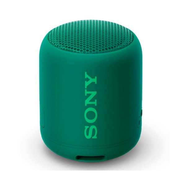 Sony srs-xb12 verde altavoz inalámbrico compacto bluetooth sonido extra bass ip67