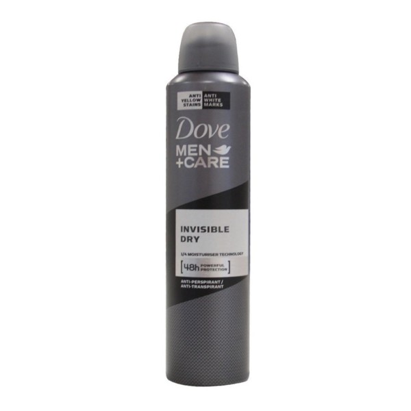 Dove men invisible dry desodorante anti-transpirante 250ml