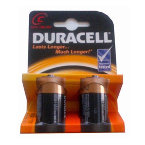 Duracell basic pilas c 2un