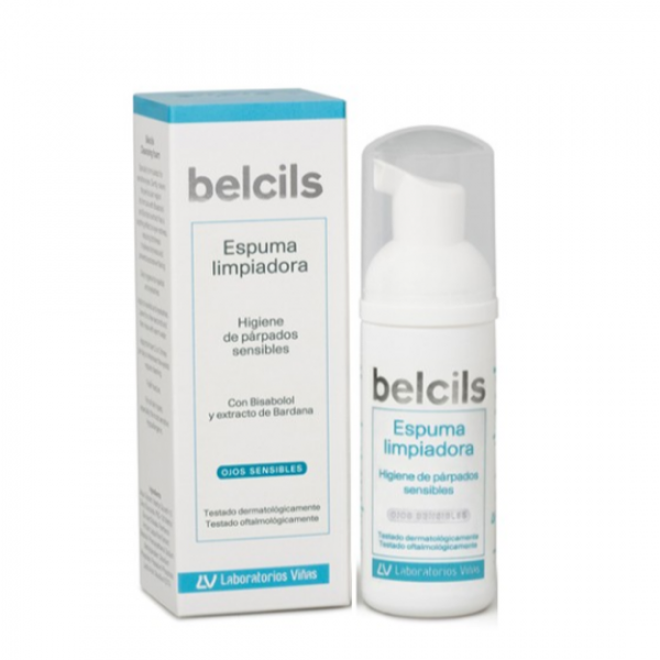 Belcils Espuma Limpiadora Párpados y Pestañas Ojos Sensibles 50ml