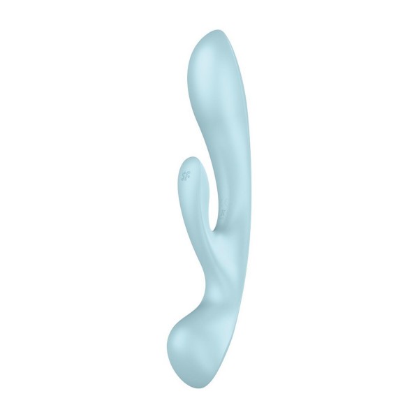 Satisfyer triple oh! multi-vibrador azul 1un