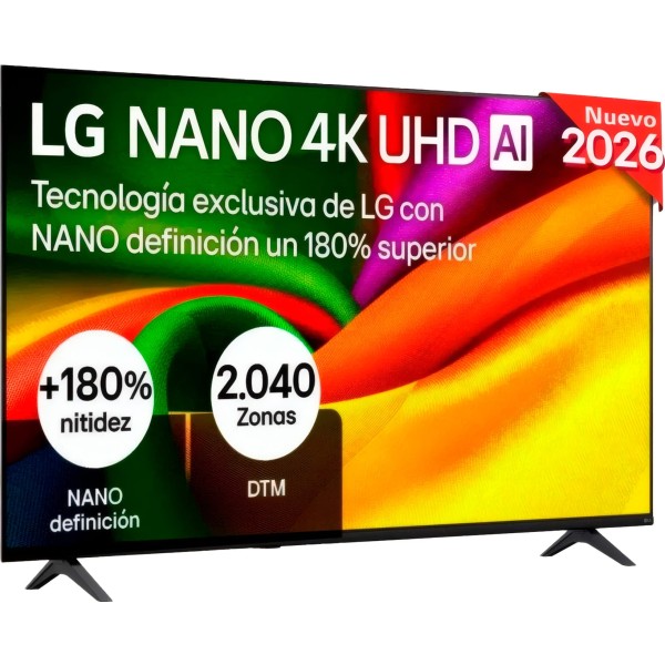 Lg nano 4k uhd ai / televisor smart tv 55" nanocell 4k uhd