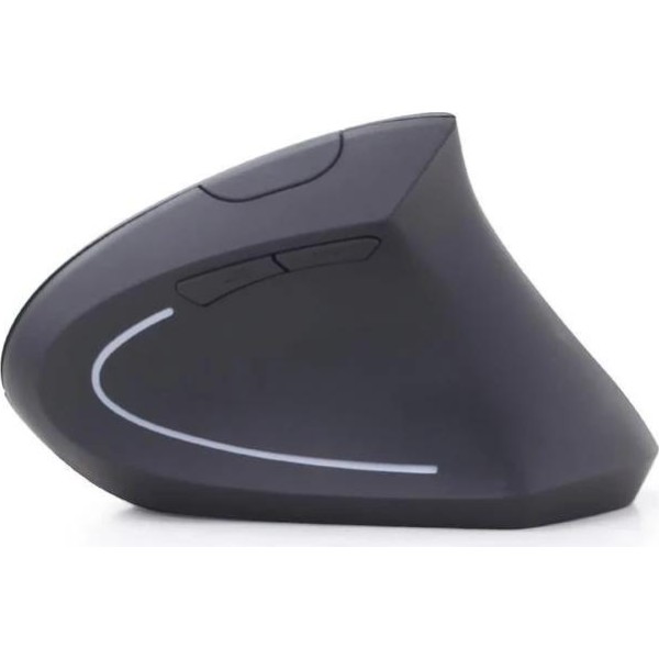 Gembird ratón óptico inalamb. ergo 6 botones negro