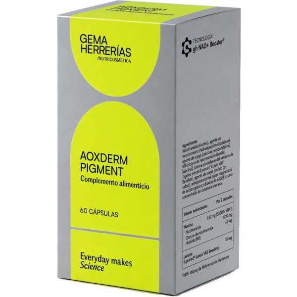 Gema Herrerías Aoxderm Pigment 60 Cápsulas
